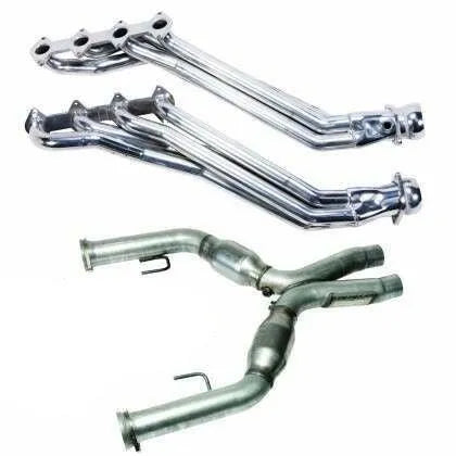 BBK 09-23 Dodge Challenger / Charger 5.7L 1-3/4in Header w/High Flow Catted Mid Pipe (Multiple Options)