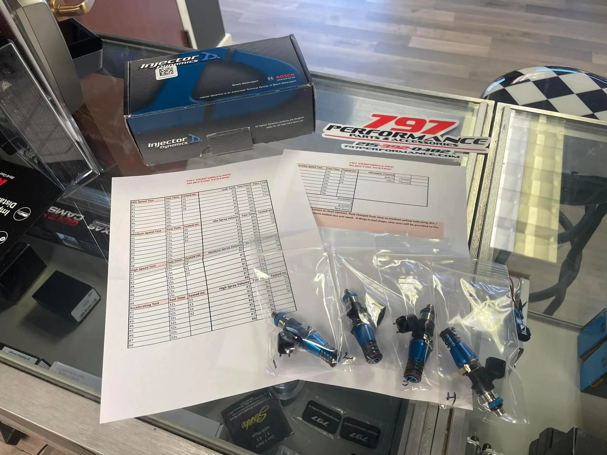 Fuel Injector Cleaning and Testing Service by 797 Performance