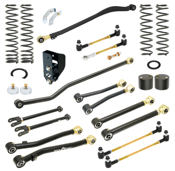 ROCKJOCK PRO EDITION Jeep Wrangler JL 392 HEMI SUSPENSION SYSTEM (3.5 IN. LIFT)