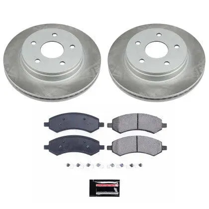 PowerStop Semi Coated Pad & Rotor Kit 2009-2022 Ram 1500 Classic (5 Lug)