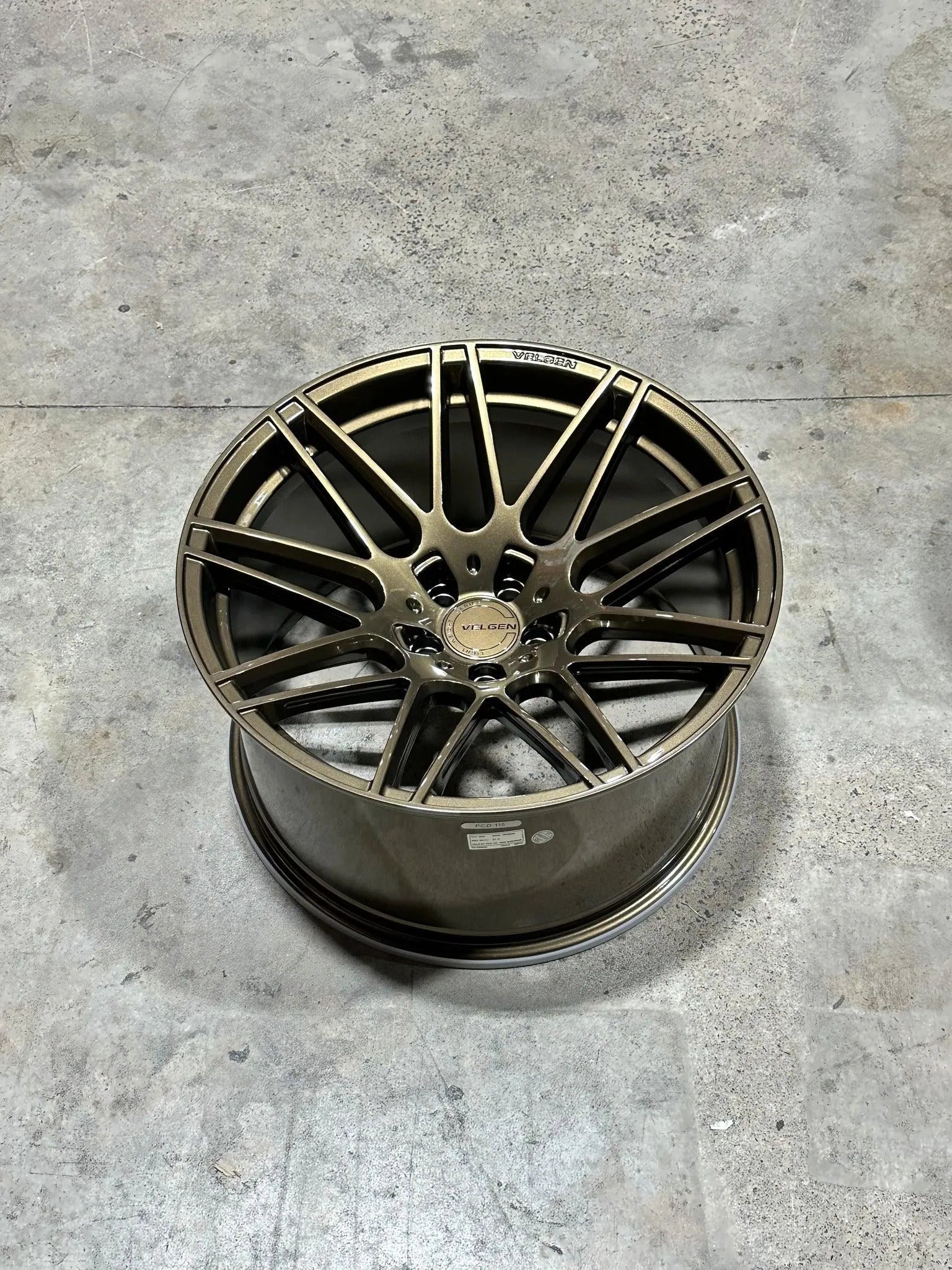 Velgen Wheels VFMesh9 Wheel Gloss Bronze Set Of 4