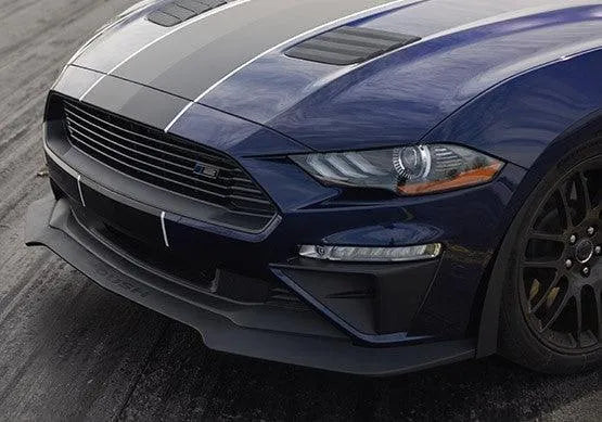ROUSH 2018-2023 Mustang Chin Spoiler and Wheel Shroud 3-Piece Aero Kit - 422082