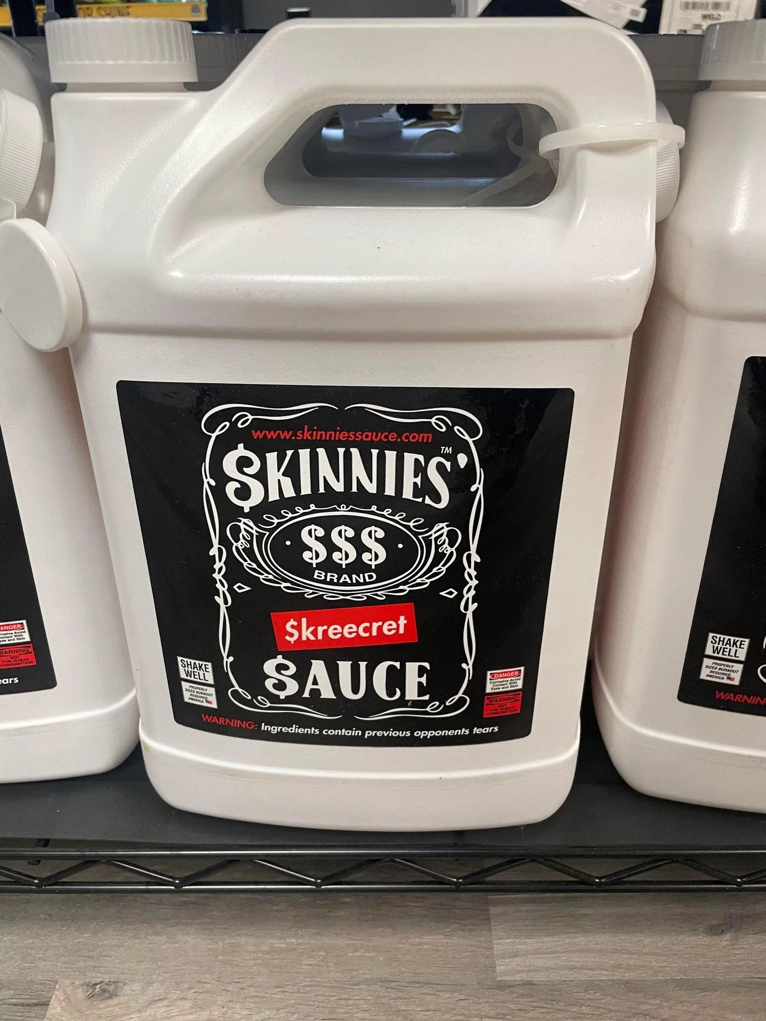 Skinnies Skreecret Sauce No Prep Tire Prep Traction Compound 1 Gallon