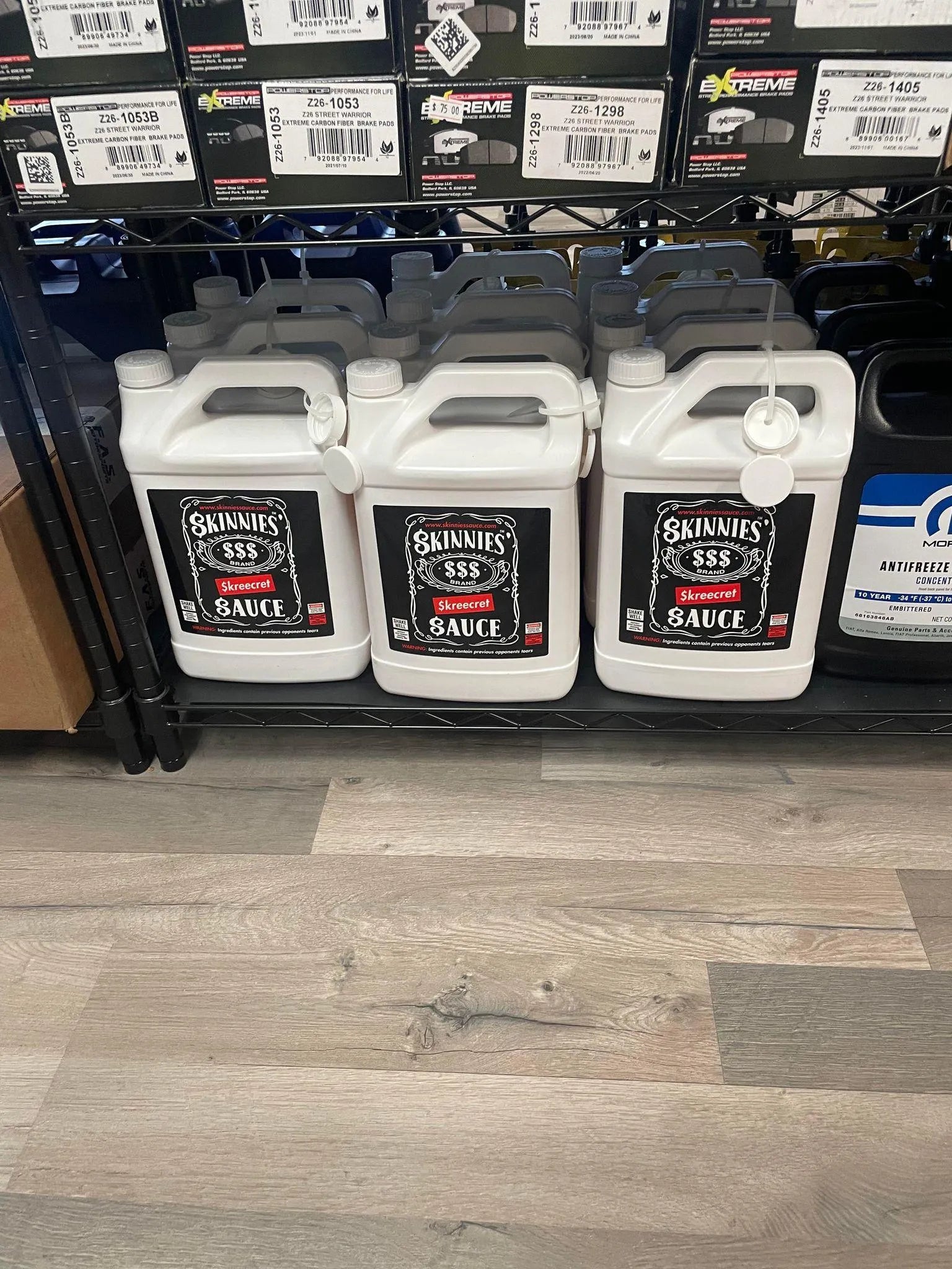 Skinnies Skreecret Sauce No Prep Tire Prep Traction Compound 1 Gallon