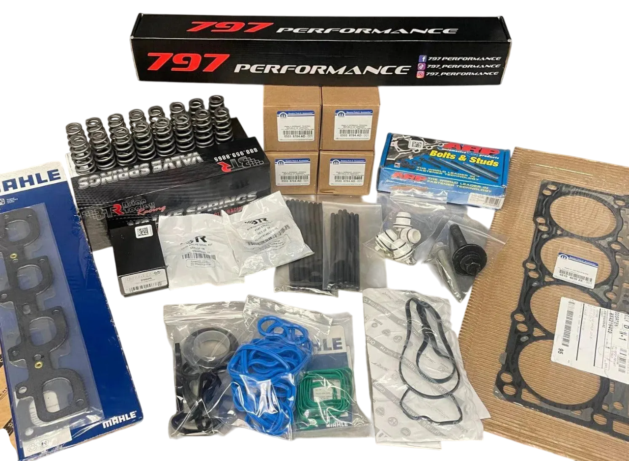 797 Performance 2011-2023 6.4 VVT Boosted Hemi Car Complete Camshaft Kit With MDS Delete & Gaskets (Also Jeep / Durango)