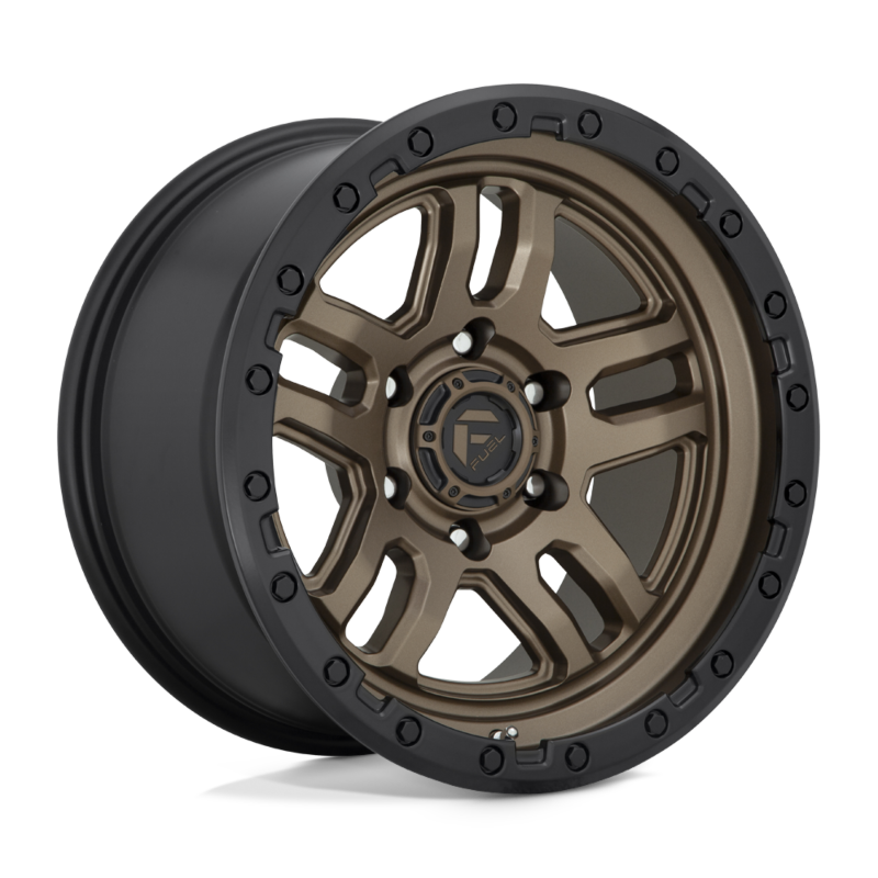 Fuel Ammo Wheel Bronze W/ Black Beadlock Ring