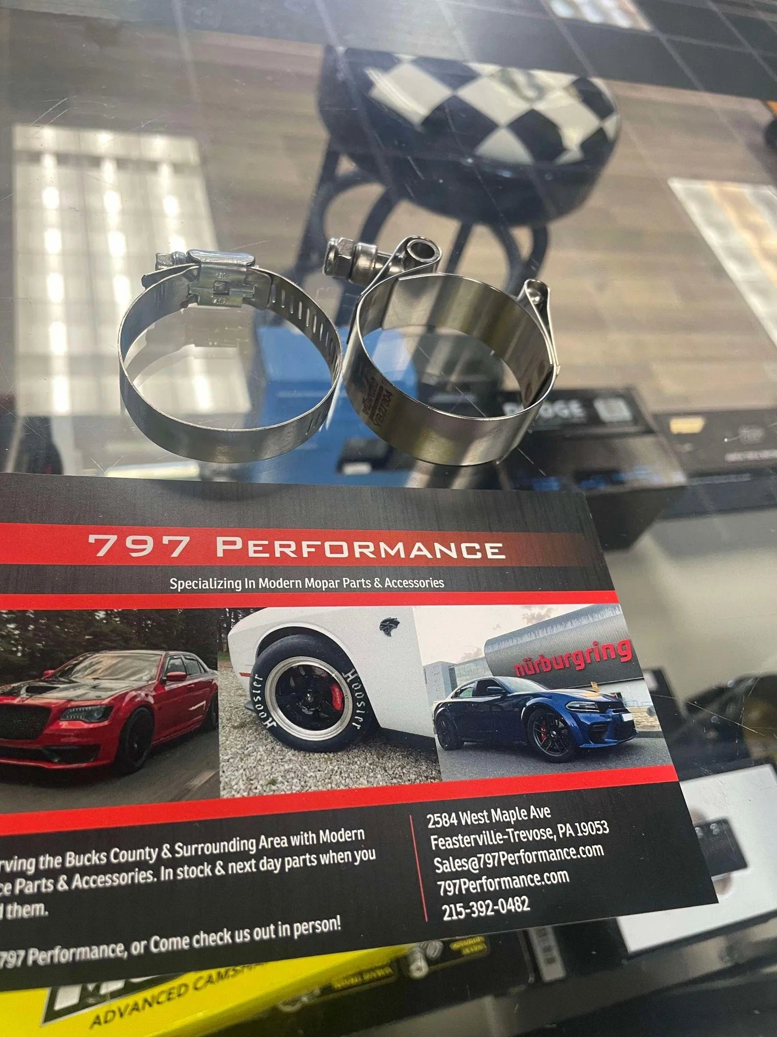 797 Performance Heavy Duty Radiator Hose Clamp kit for 6.2 / 6.4 Hemi, Hellcat, SRT Vehicles