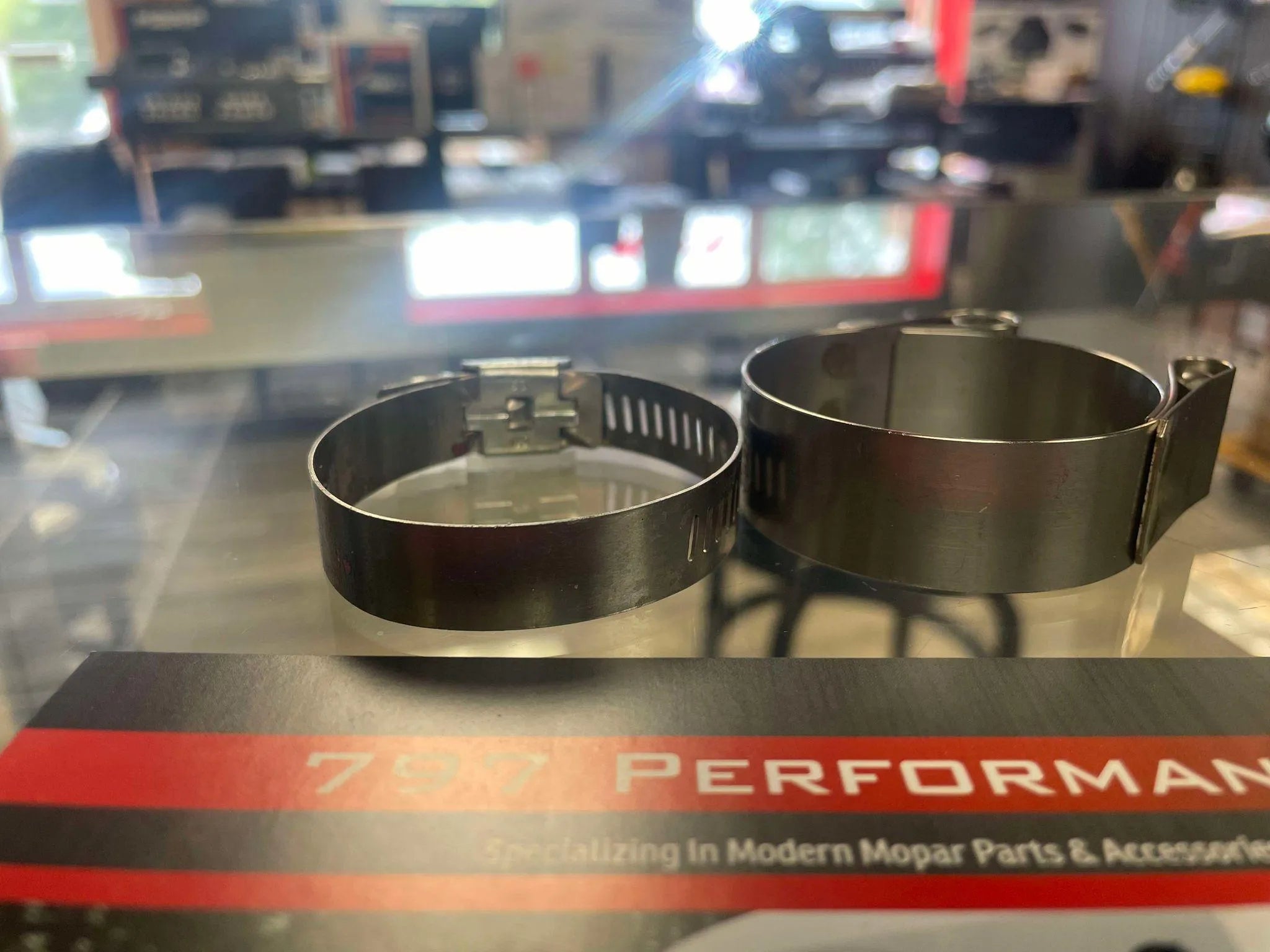 797 Performance Heavy Duty Radiator Hose Clamp kit for 6.2 / 6.4 Hemi, Hellcat, SRT Vehicles