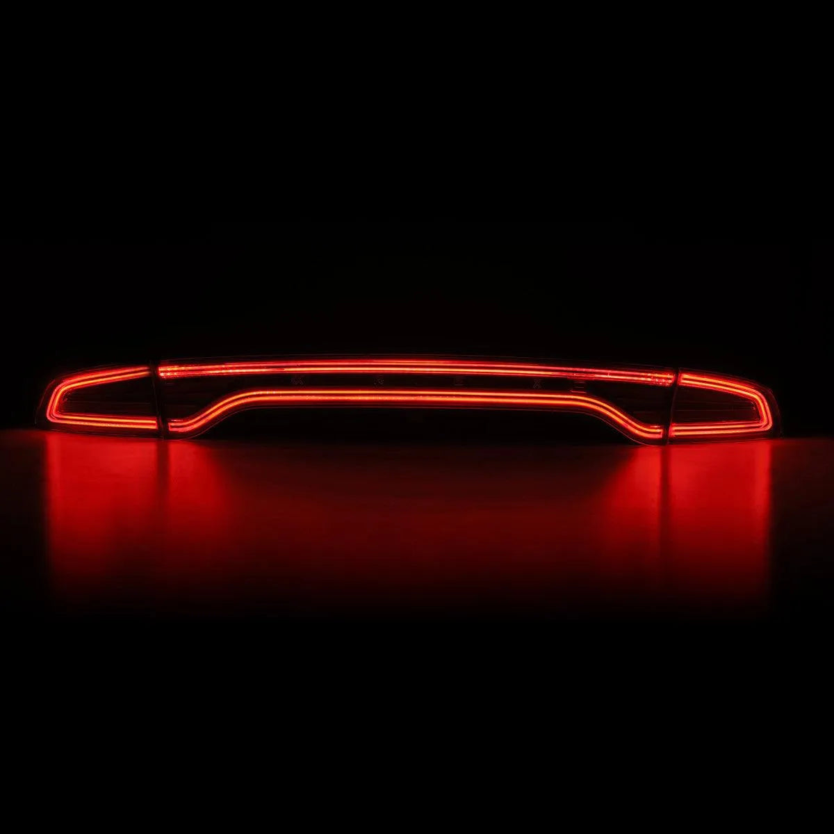 AlphaRex 15-23 Dodge Charger NOVA-Series Prismatic LED Tail Lights Black