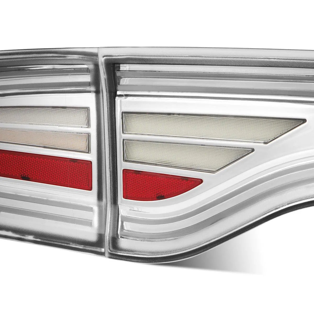 AlphaRex 15-23 Dodge Charger NOVA-Series Prismatic LED Tail Lights Chrome