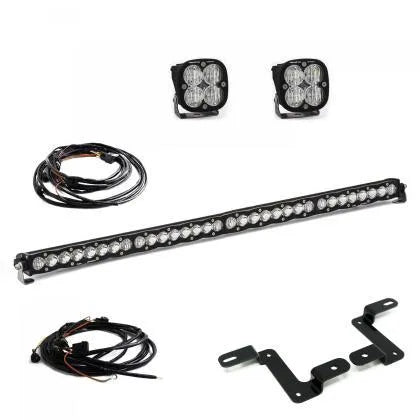 Jeep JL/JT Squadron Sport/S8 40 Inch A-Pillar/Cowl Mount Light Kit - Jeep 2020-24 Gladiator; 2018-24 Wrangler JL