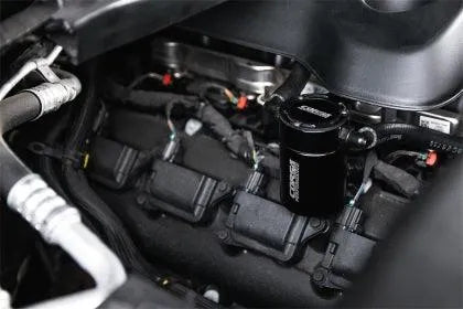 Corsa 2019-2023 Ram 1500 5.7 Aluminum Oil Catch Can w/Mounting Bracket