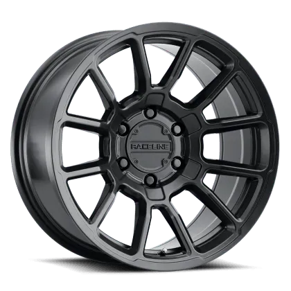 Raceline 950B Gauge Satin Black Wheel