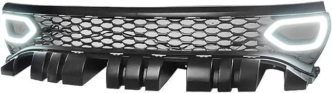 2015-2023 Dodge Charger SRT / Scat Pack Front Bumper Grille Upper Grill Guards w/LED Lights