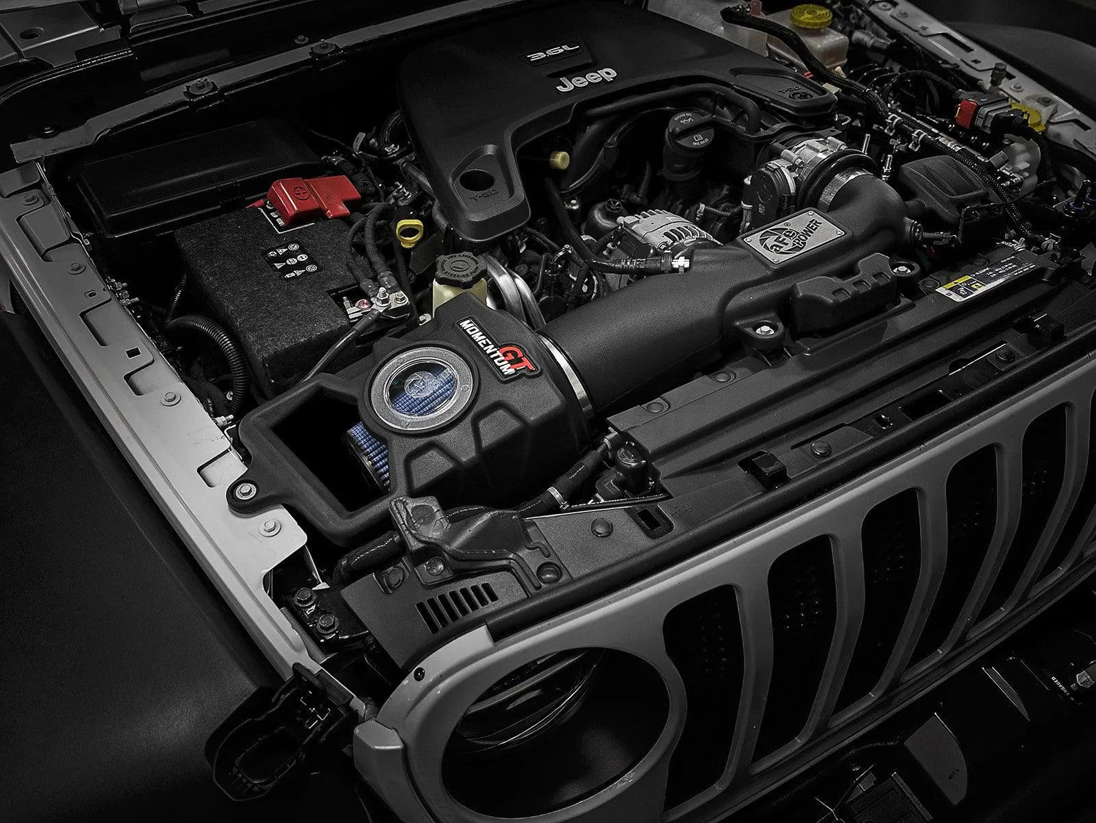 Momentum GT Cold Air Intake System Media 2018+ Jeep Wrangler 3.6L