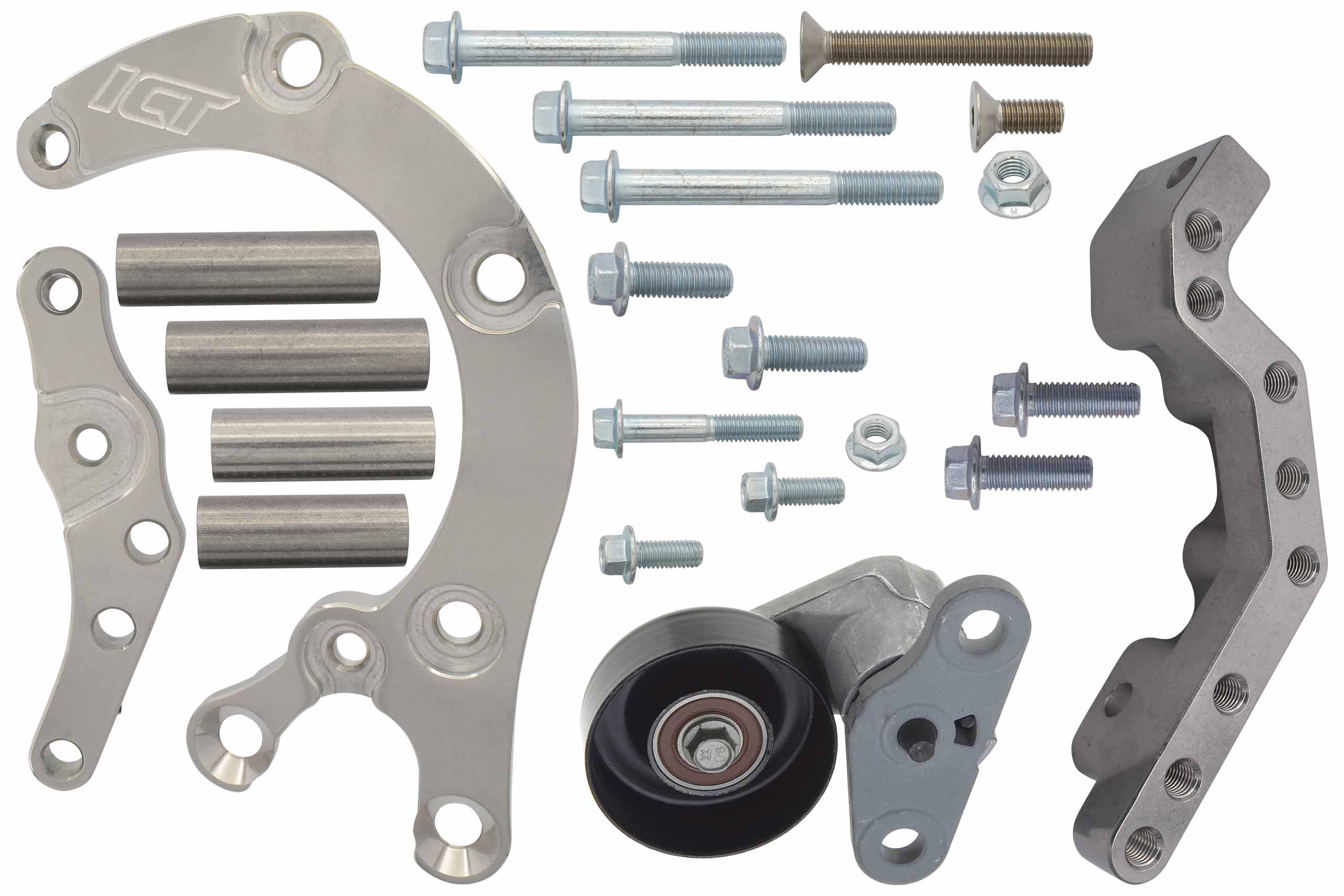 ICT Billet LS Truck OEM Location Alternator / Power Steering Bracket LQ4 LQ9 4.8L 5.3L 6.0L