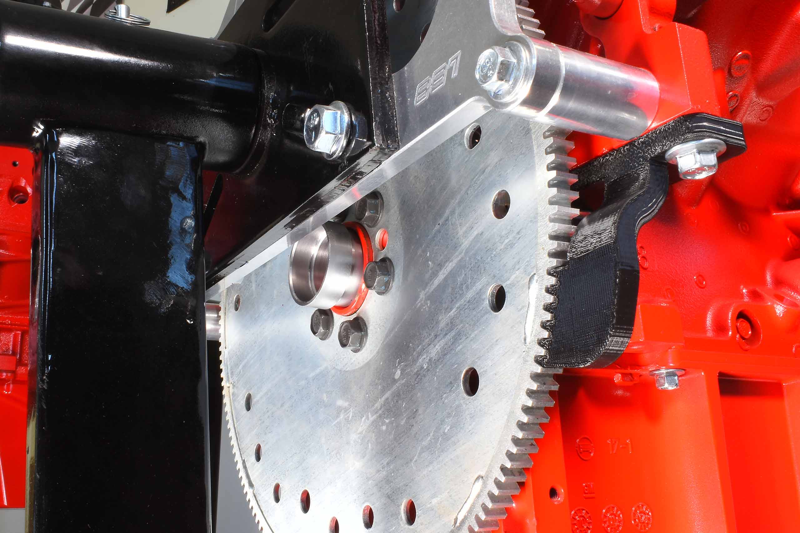 LS / LT Swap TH350 TH400 Converter Hub to LS1 Flexplate Crankshaft Adapter