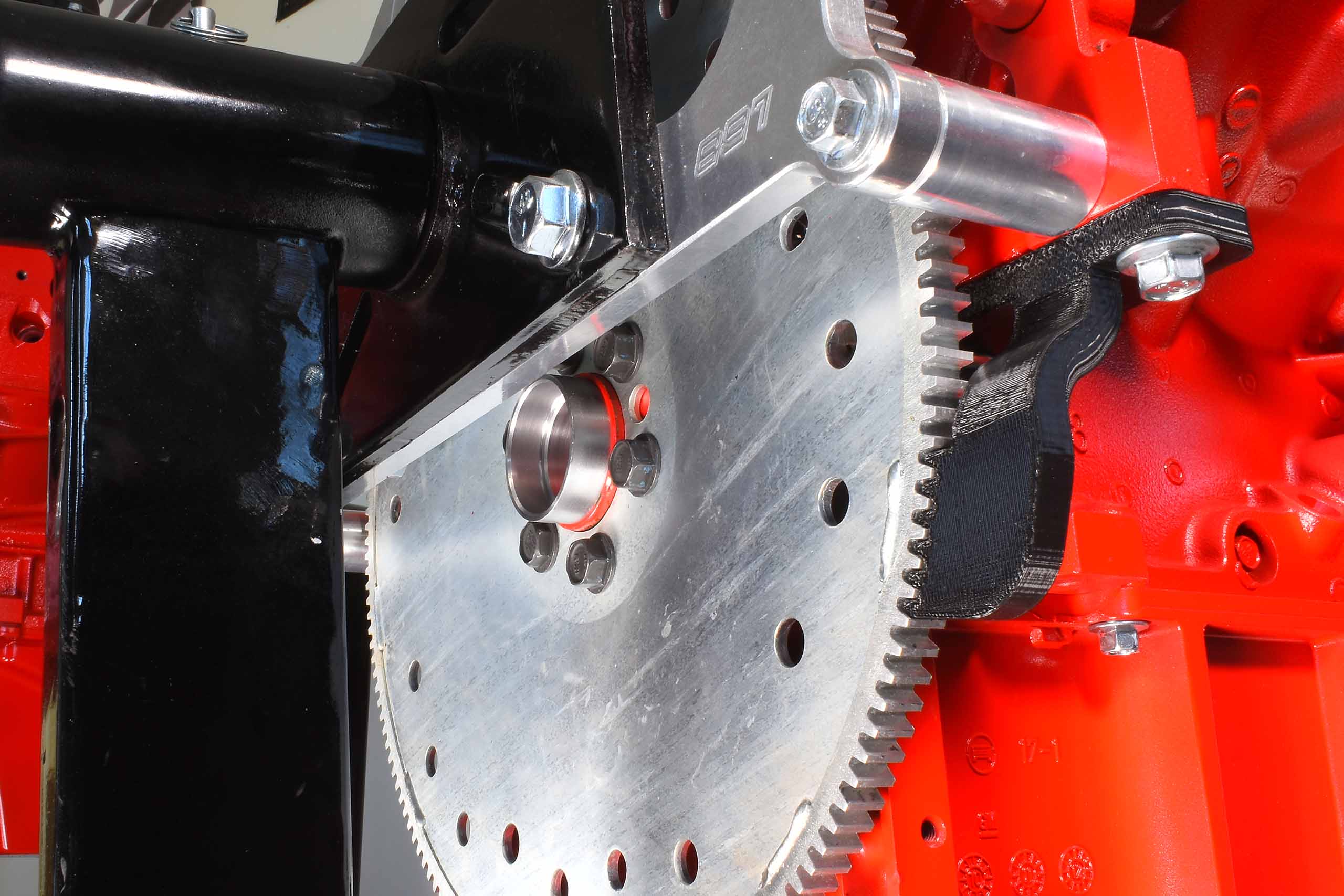 LS / LT Swap TH350 TH400 Converter Hub to LS1 Flexplate Crankshaft Adapter