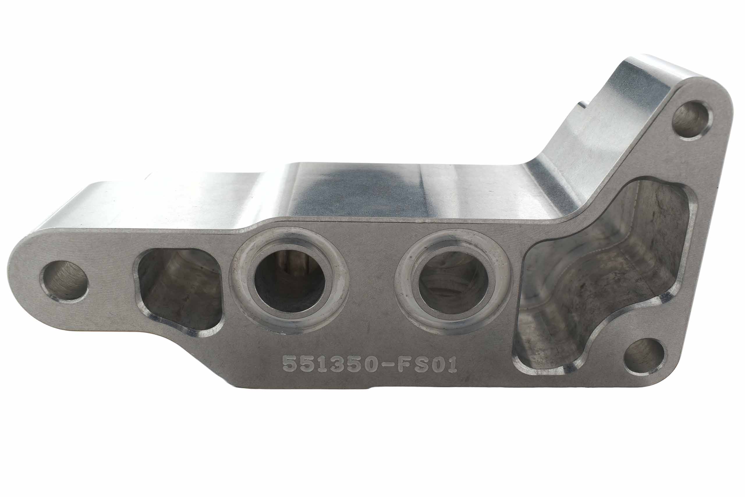 ICT Billet LS Remote Oil Filter Adapter for Front Sump Sheet Metal Oil Pan