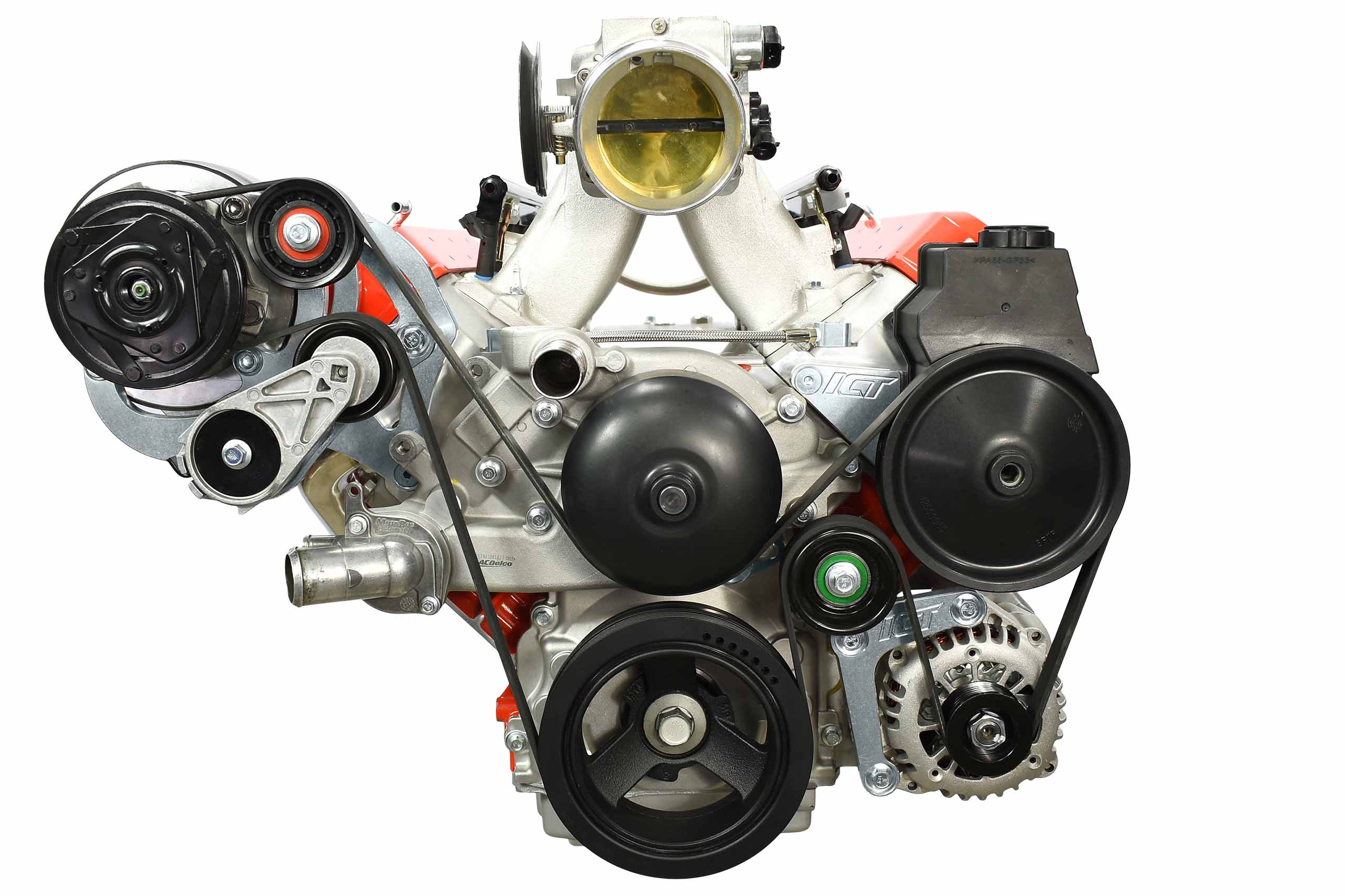 ICT Billet LS Truck OEM Location Alternator / Power Steering Bracket LQ4 LQ9 4.8L 5.3L 6.0L