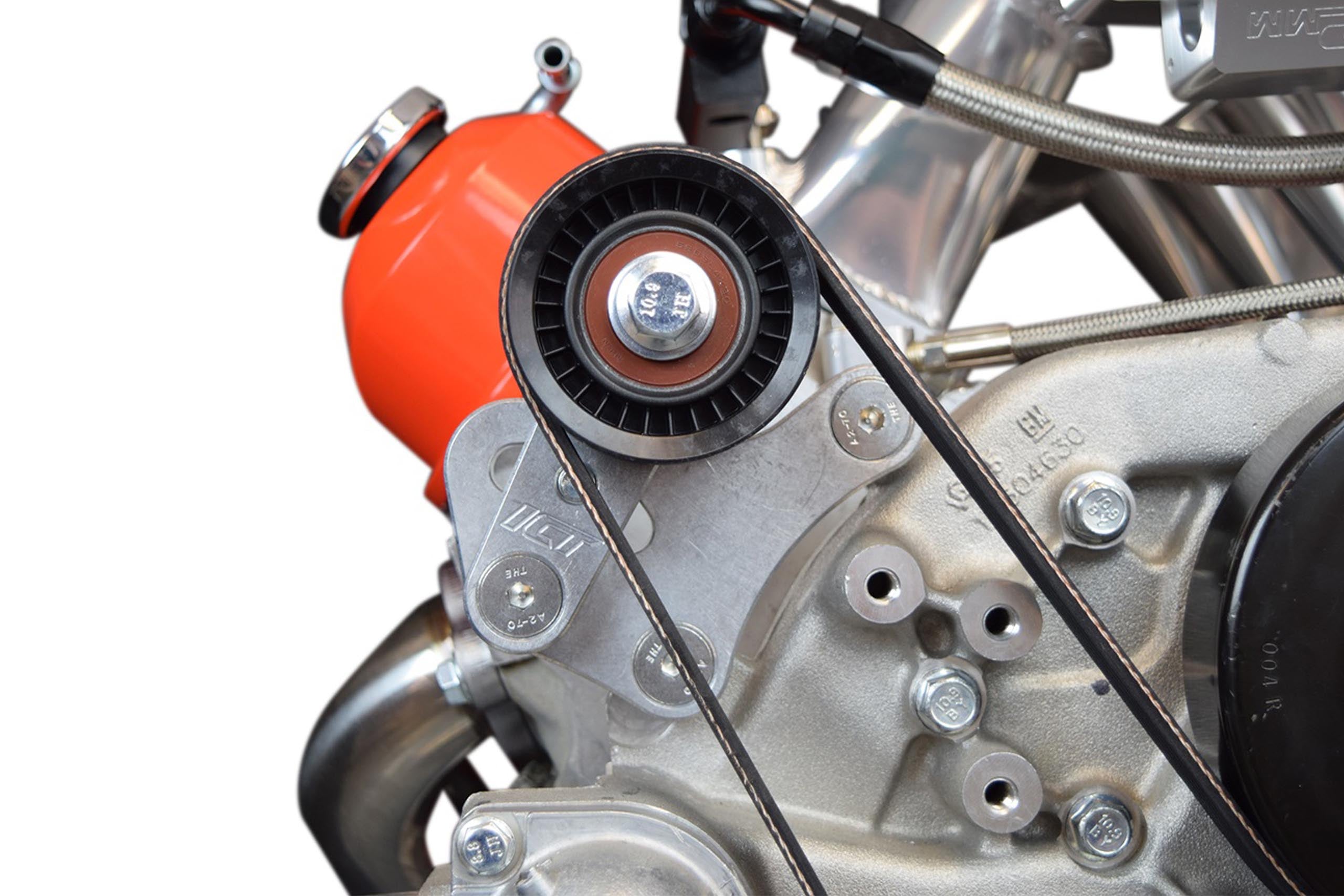 ICT Billet Corvette CTS-V Billet Aluminum Manual Belt Tensioner G8 CTSV Z06 LS7 LS1 LS2 LS3