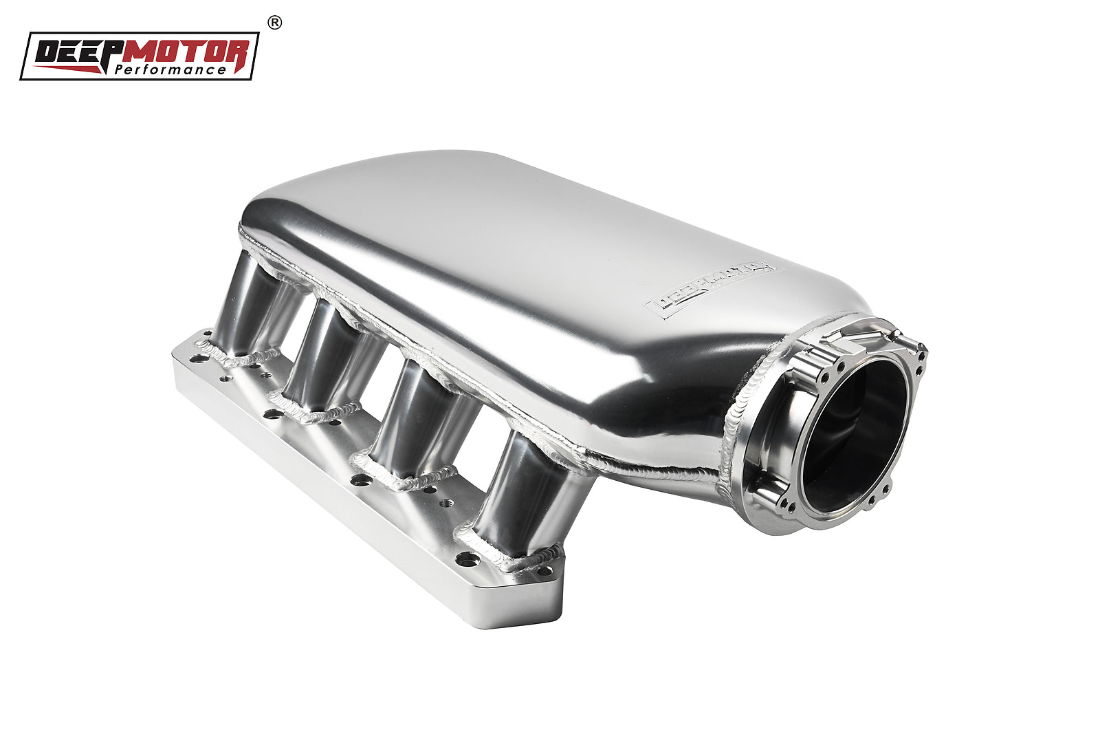 Deepmotor 90mm Big Volume 9.6L Intake Manifold Fuel Rail for Hemi Gen III Silver