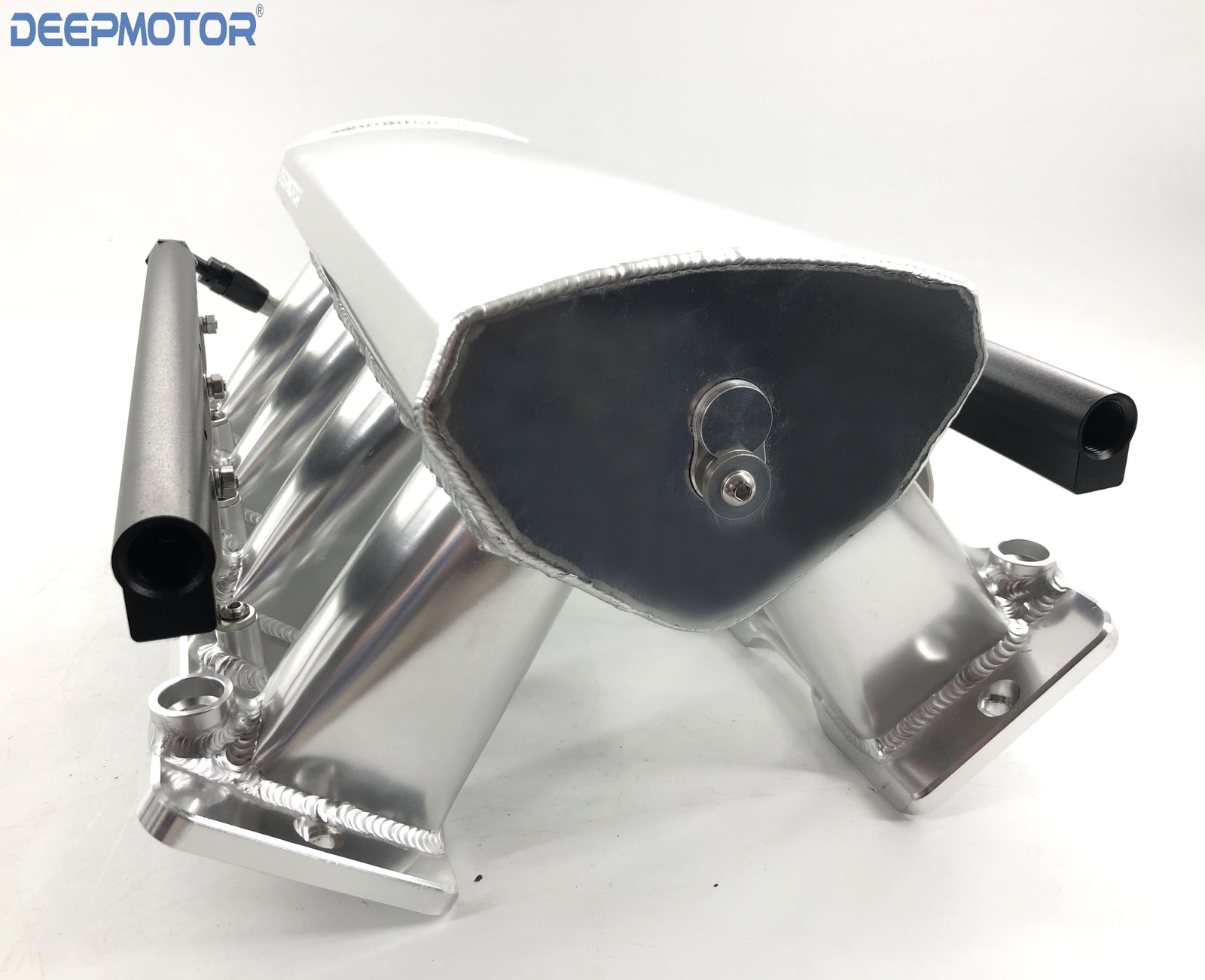 LS1 LS2 LS6 Intake Manifold W/ MAP Sensor Fuel Rail 102mm Throttle Body Silver