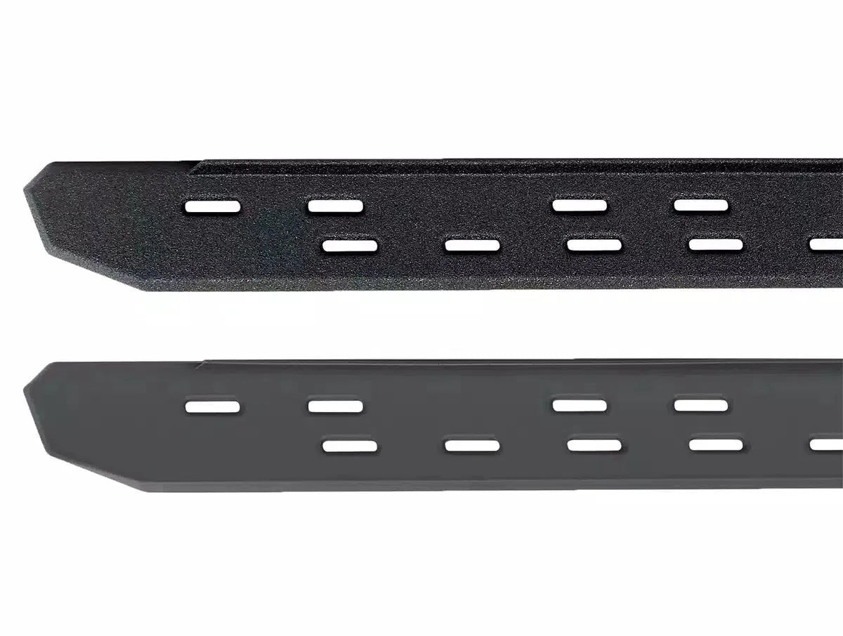 RealTruck Go Rhino RB30 Slim Running Boards Textured Black Finish 2019-2027 Ram TRX / Ram RHO