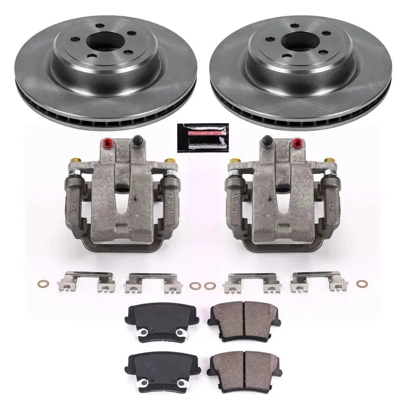 PowerStop 06-14 Dodge Charger Rear Autospecialty Brake Kit w/Calipers