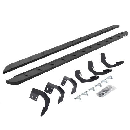 Go Rhino RB10 Slim Running Boards Textured Black Finish 2021-2026 Ram 1500 / TRX / Ram RHO