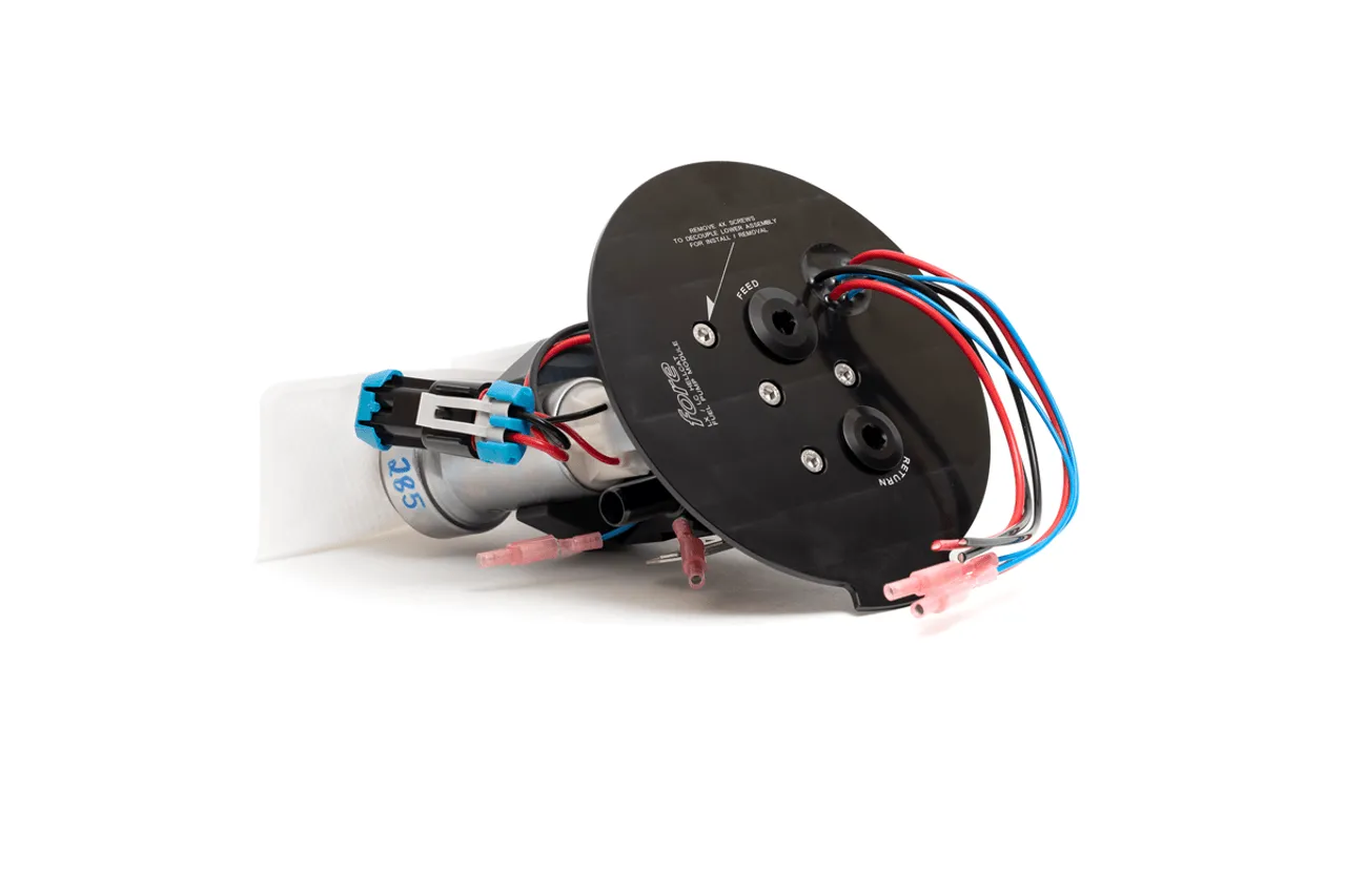 HHP Racing Plug & Play Dual Pump Walbro 525LPH Returnless Fuel System for 15-Current Challenger & Charger SRT Hellcat
