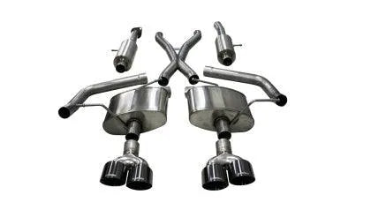 Corsa 18-21 Jeep Grand Cherokee TrackHawk 6.2L Sport Cat-Back Dual Rear Exit w/4.5in Tips