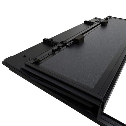 Westin 2019-2027 RAM 1500, TRX, RHO Crew Cab (Excl. RamBox) 5ft. 7in. Bed Hard Tri-Fold Tonneau Cover - Black