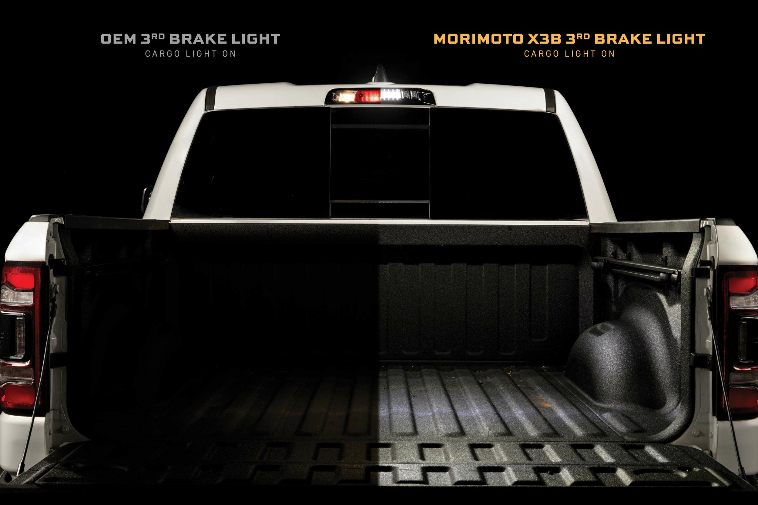 Morimoto X3B LED Third Brake Light: 2019-2026 Ram 1500, RHO & TRX