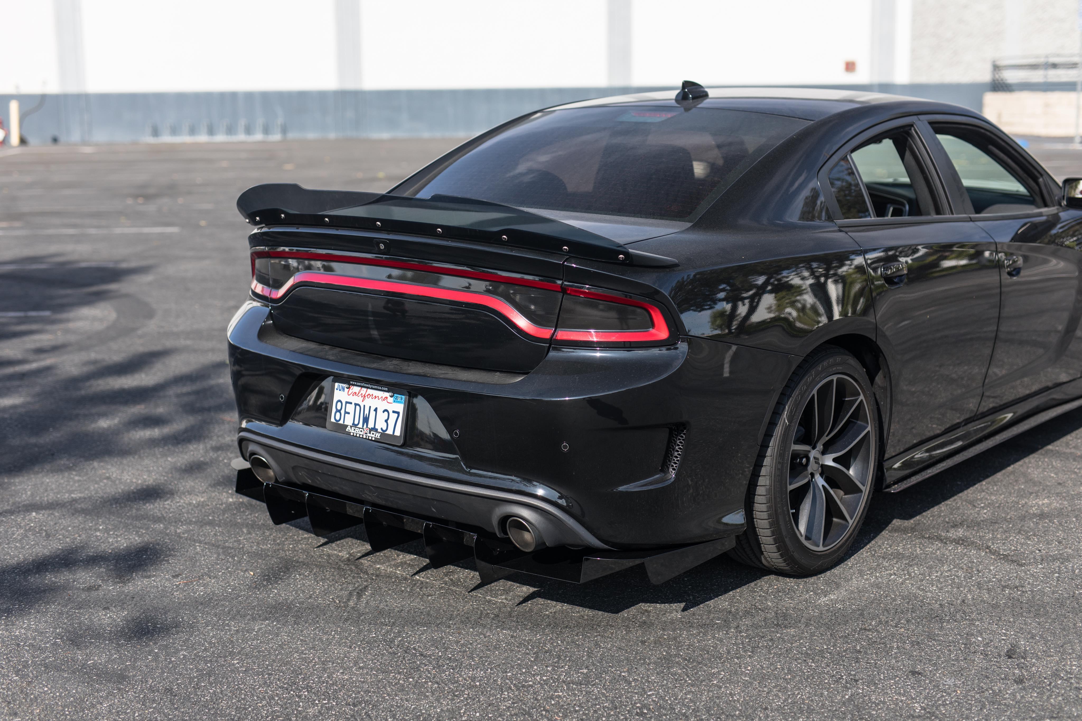 AeroflowDynamics 2015-2022 Dodge Charger Scatpack/ Hellcat/Daytona Rear Diffuser V1