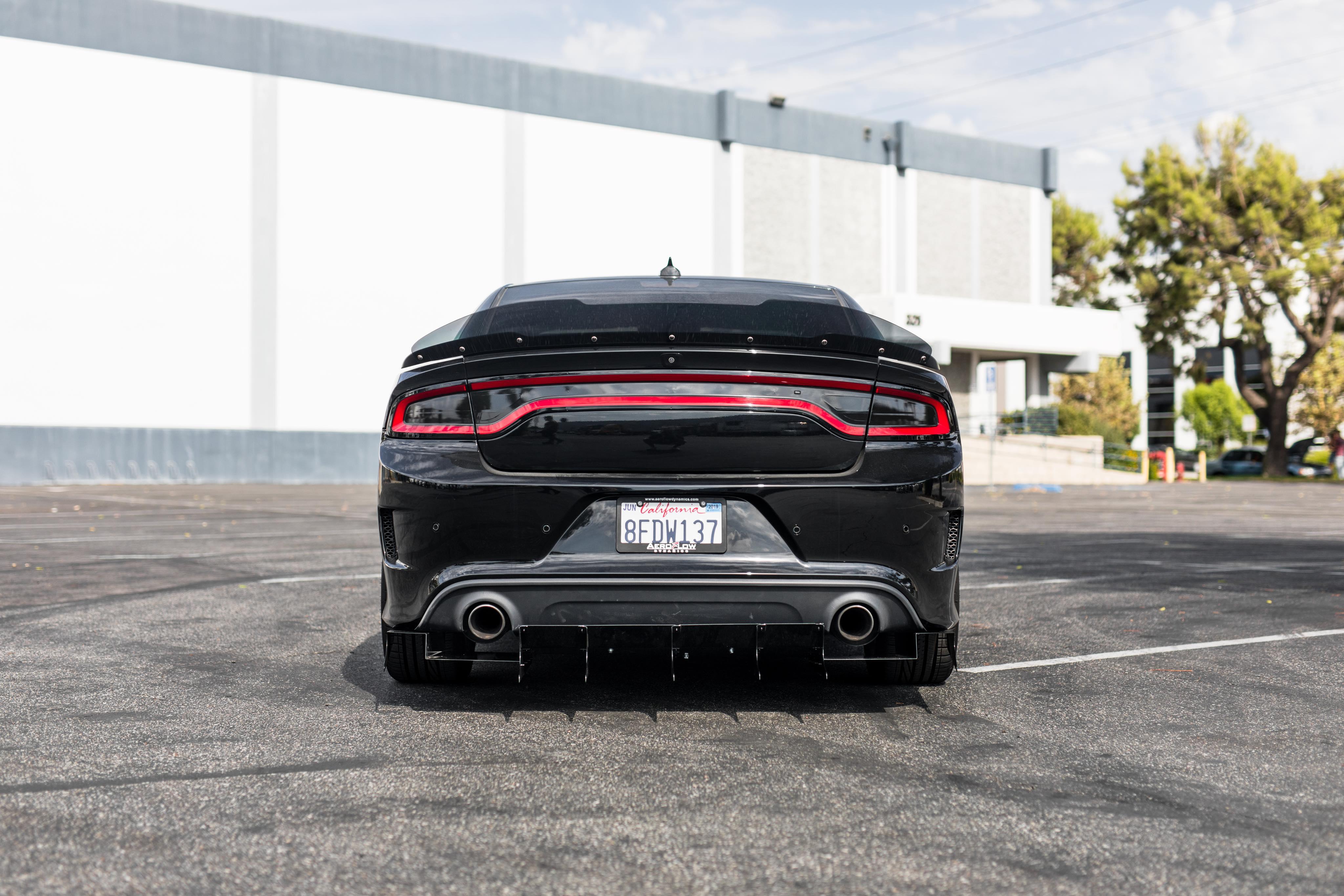 AeroflowDynamics 2015-2022 Dodge Charger Scatpack/ Hellcat/Daytona Rear Diffuser V5