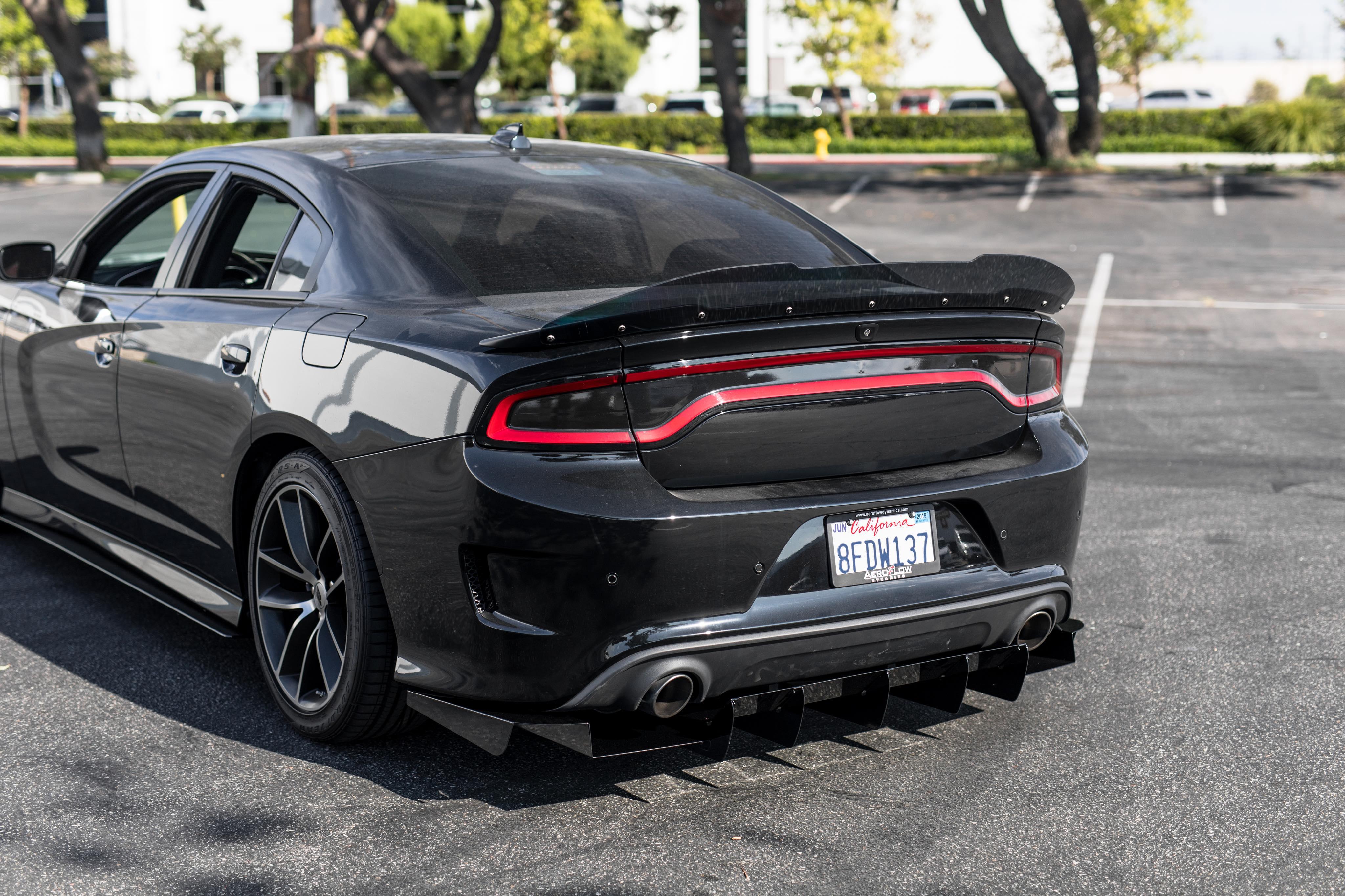 AeroflowDynamics 2015-2022 Dodge Charger Scatpack/ Hellcat/Daytona Rear Diffuser V1