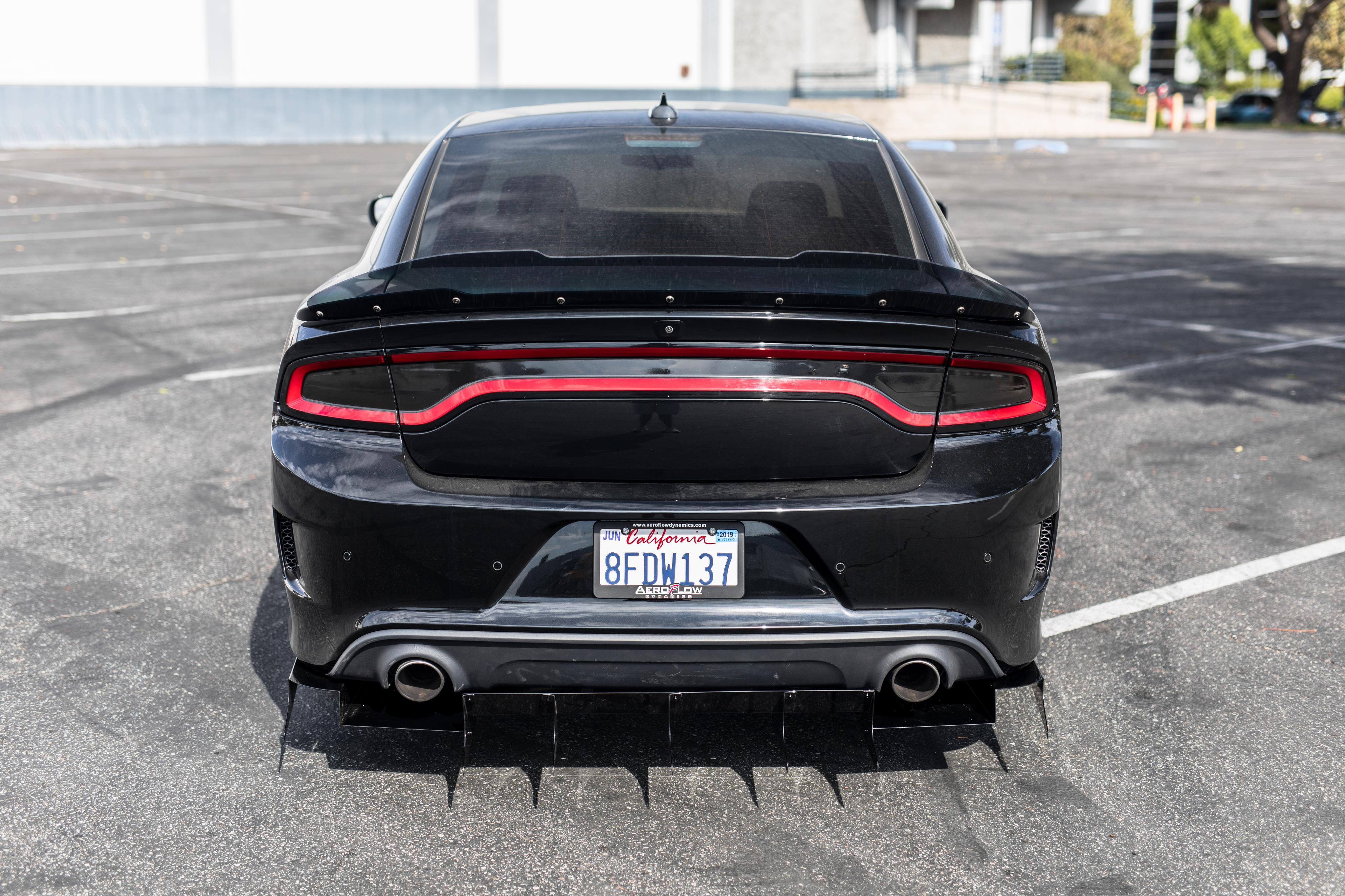 AeroflowDynamics 2015-2022 Dodge Charger Scatpack/ Hellcat/Daytona Rear Diffuser V5