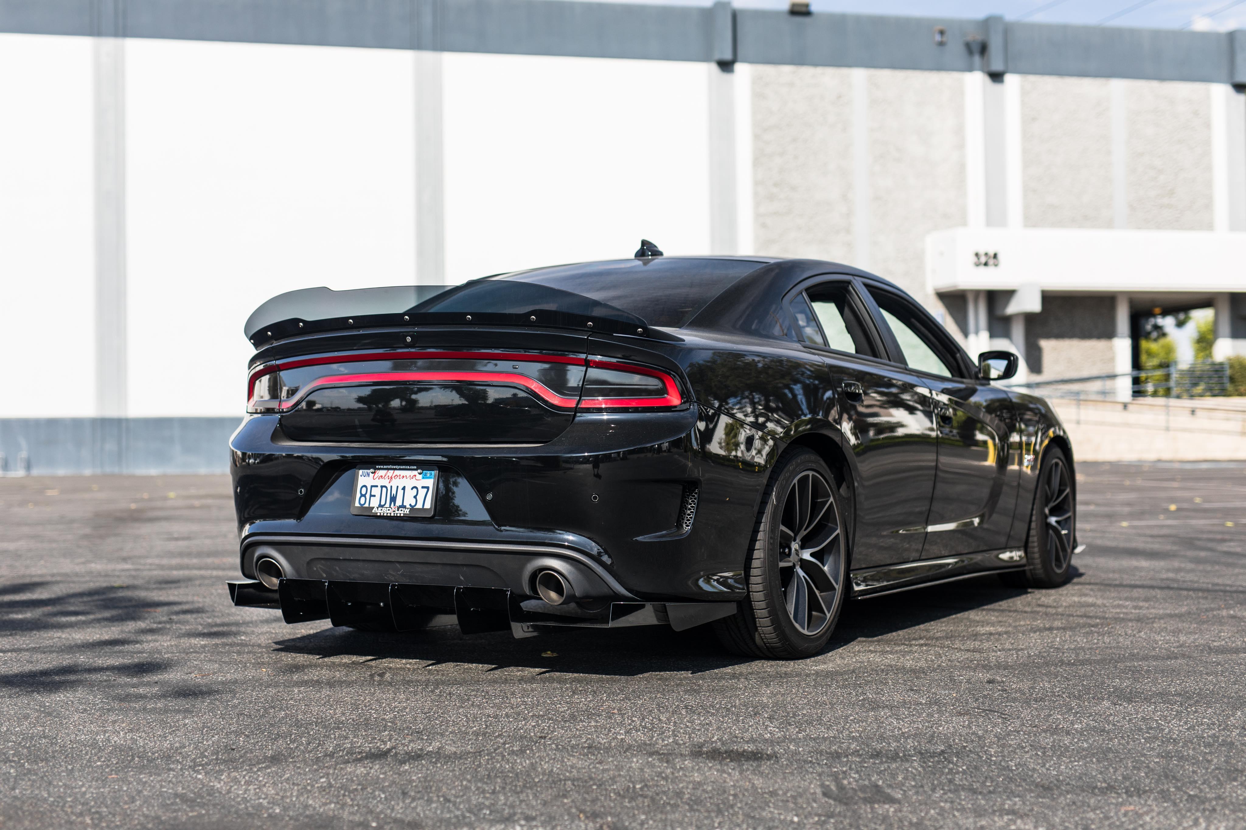 AeroflowDynamics 2015-2022 Dodge Charger Scatpack/ Hellcat/Daytona Rear Diffuser V1