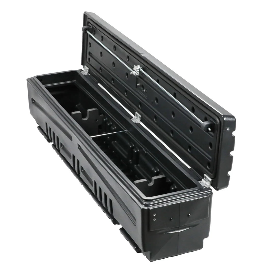 DÜHA Side Toolbox and Gear Storage "Humpstor" | Available in Open and Lockable Versions for Both Trucks with Tonneau or Toppers
