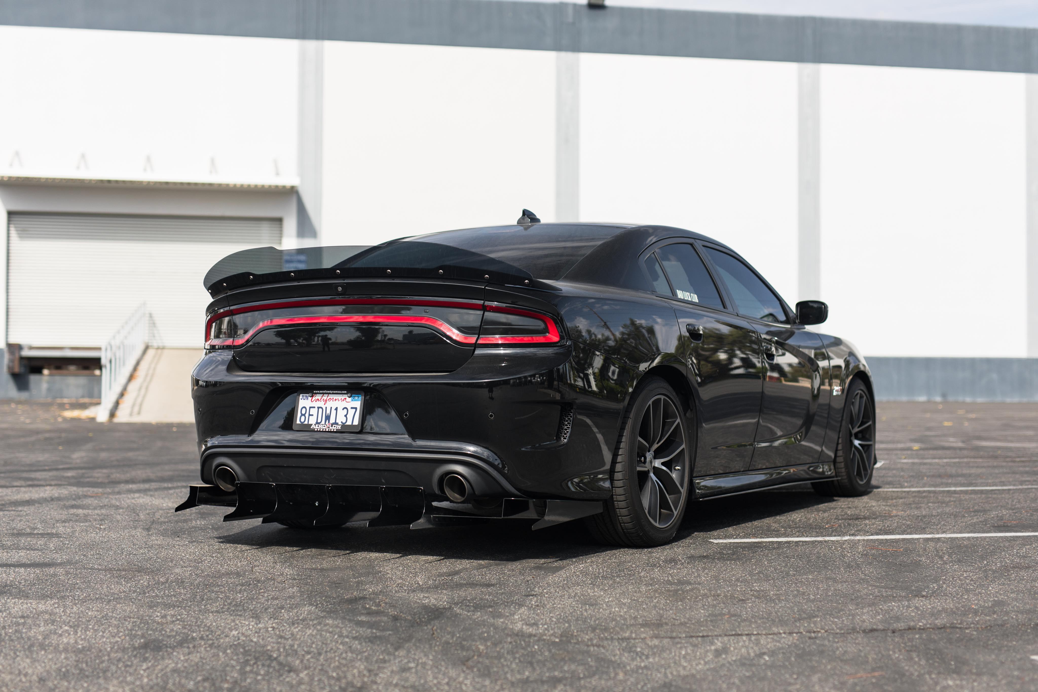 AeroflowDynamics 2015-2022 Dodge Charger Scatpack/ Hellcat/Daytona Rear Diffuser V5