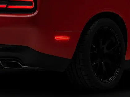 Raxiom 15-23 Dodge Challenger Axial Series LED Rear Marker Lights- Red