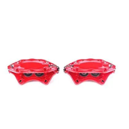 Power Stop 2005-2023 Chrysler 300 / Dodge Charger / Challegner SRT Rear Red Calipers 4 Piston - Pair