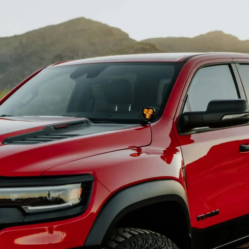 KC HiLiTES 2019+ RAM 1500, TRX, RHO A-Pillar Ditch Light Mount