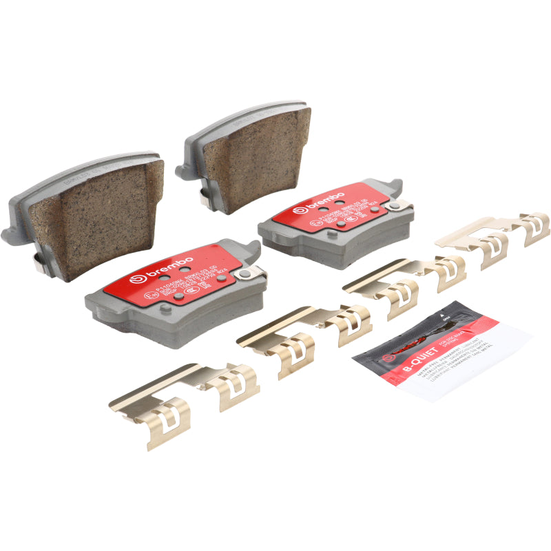 Brembo 2007+ Dodge Challenger Coupe / 2010+ Dodge Charger Xtra Ceramic Brake Pad - Rear
