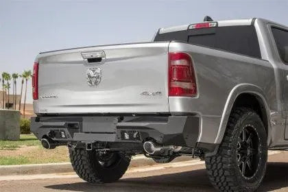 Addictive Desert Designs 2019-2023 Ram 1500 Hammer Stealth Fighter Rear Bumper w/ 6 Sensor Cutouts