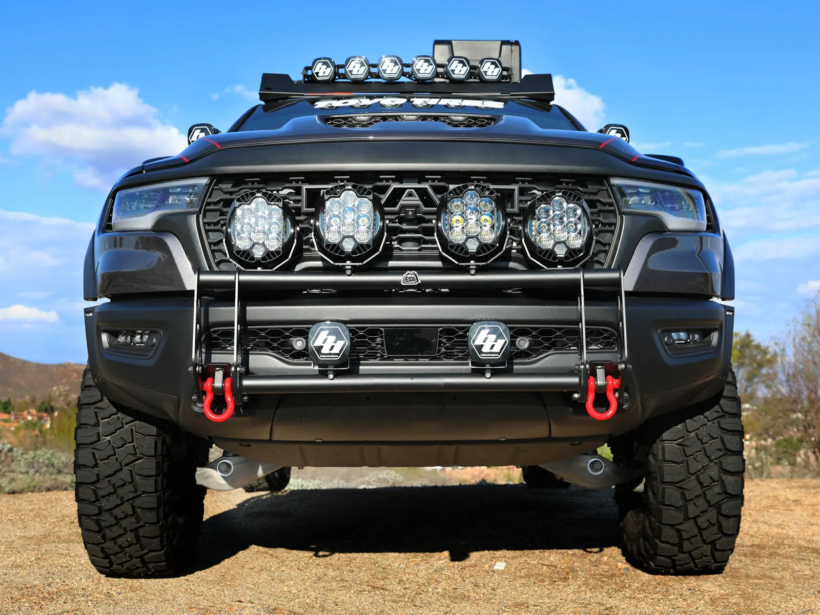 aFe POWER Terra Guard Bull Bar 2025-2026 Ram RHO