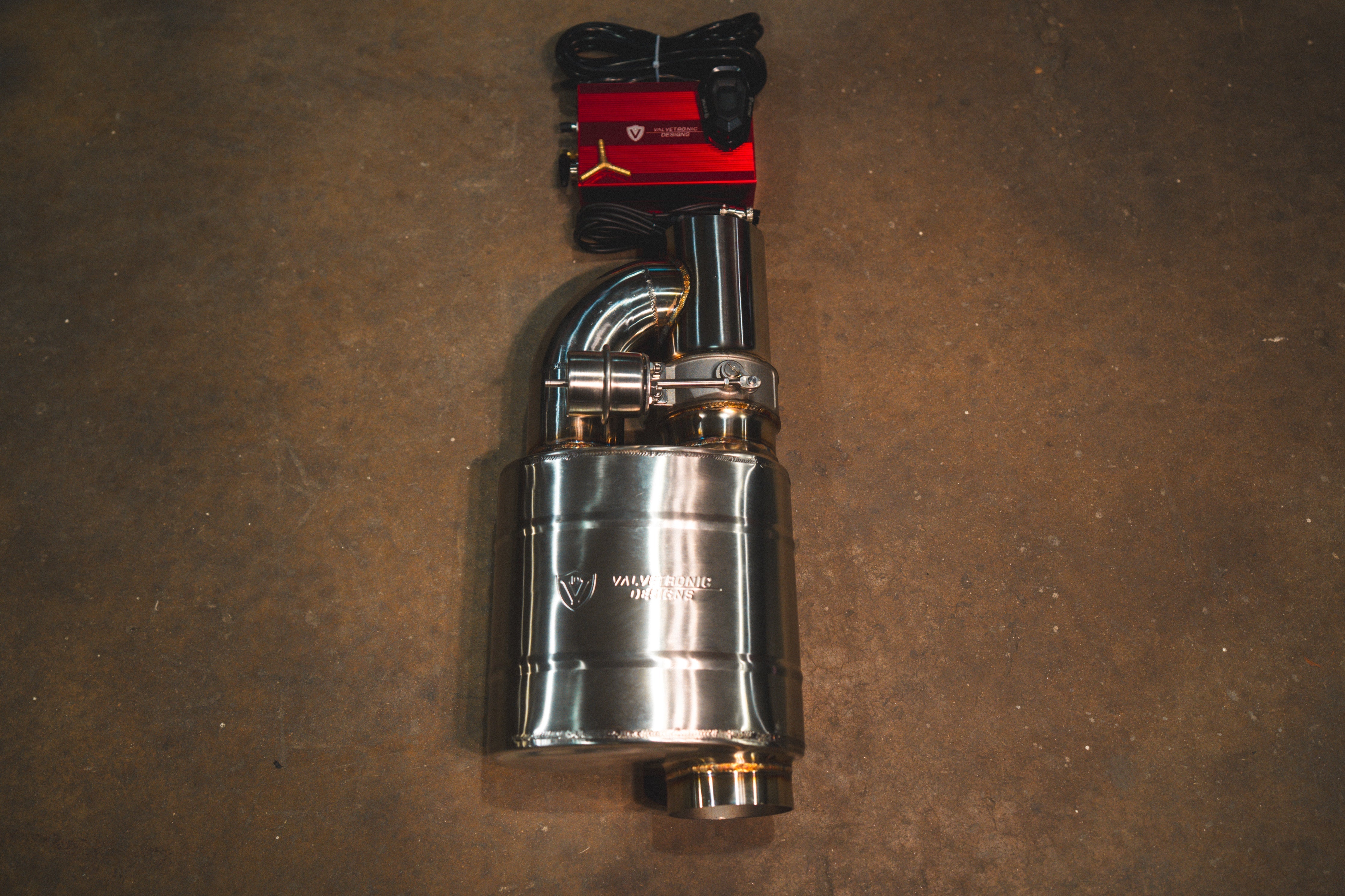 Valvetronic Designs UNIVERSAL VALVED MUFFLER KIT