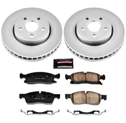 PowerStop 11-19 Dodge Durango / Jeep Grand Cherokee Z17 Evolution Geomet Coated Brake Kit