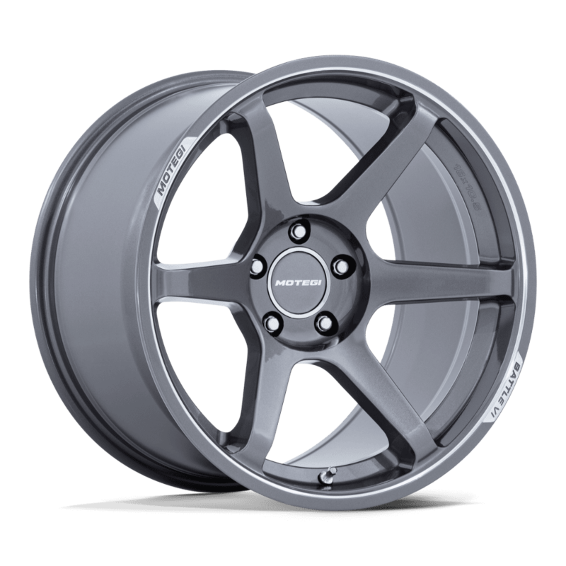 Motegi Battle VI Wheel Gloss Gunzilla Finish